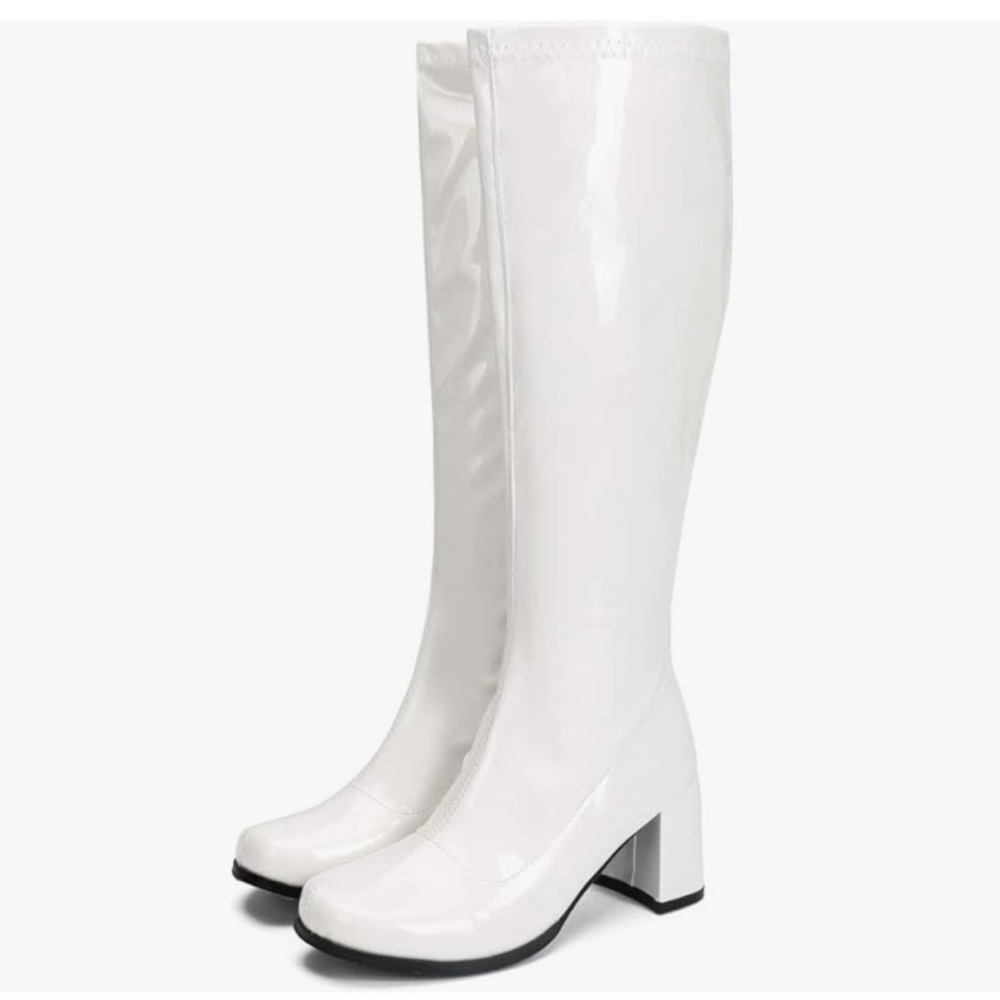 White Go Go Boots